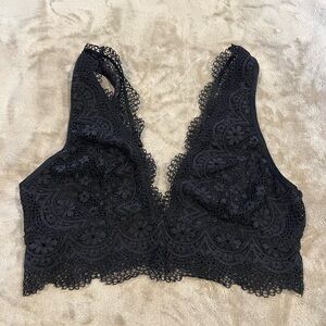 Victoria's Secret Black Lace Bralette